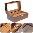 thumbnail image 4 of Miangastore Elegant Watch Storage Box 3 Slots Watch Display Box Jewelry Case Organizer, 4 of 9