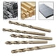 thumbnail image 4 of Professional Grade Drill Bits for Hardened Steel M35 Cobalt Metric Set of 5, 4 of 6