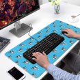 thumbnail image 2 of Long Mouse Pads for Desk,French Bulldog Desk Mats on Top Of Desks, Desk Mouse Pad Extra Large with 3mm Non-Slip Base and Stitched Edge for Gaming,Office,Work,Home 31.5"x15.7", 2 of 6