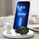 thumbnail image 2 of Estación de carga inalámbrica 3 en 1 compatible con iPhone/iWatch/Airpods, base de carga multifunción para una fuente de alimentación eficiente y cómoda, 2 of 6