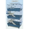 Marchioro Tommy 82 C3 Three Tier Animal Cage - Blue