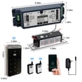 thumbnail image 3 of 2.4GHz WiFi Access Control 880lb Holding NO NC Adjustable Electic Strike Door Lock System Kit with Wireless Remote Control and Smartphone APP Control, paired with Wireless Access Kaypad with Tags, 3 of 6