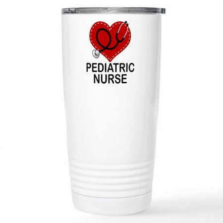 

CafePress - Pediatric Nurse Mugs - Insulated Stainless Steel Travel Tumbler 20 oz.