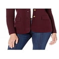 thumbnail image 3 of Ralph Lauren Women's Knit Sweater Blazer Red Size X-Small, 3 of 3