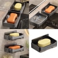 thumbnail image 2 of Tizuqe Bathroom Soap Dispenser Practical Plastic Drain Tray For Sink Or Shower Storage, 2 of 10