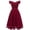 Wine, variant on Wedding Guest Dresses for Women,Clearance Casual Fashion Slid Sleeveless Off-The-Shoulder Dress Women's Dress Evening Dresse