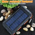 thumbnail image 3 of Solar Charger Power Bank Fast Charging,20000mAh Portable Solar Phone Battery Panel Charger, QC3.0 Dual USB Port Battery Pack Charger Portable for All Cell Phones & Electronic Devices, 3 of 7
