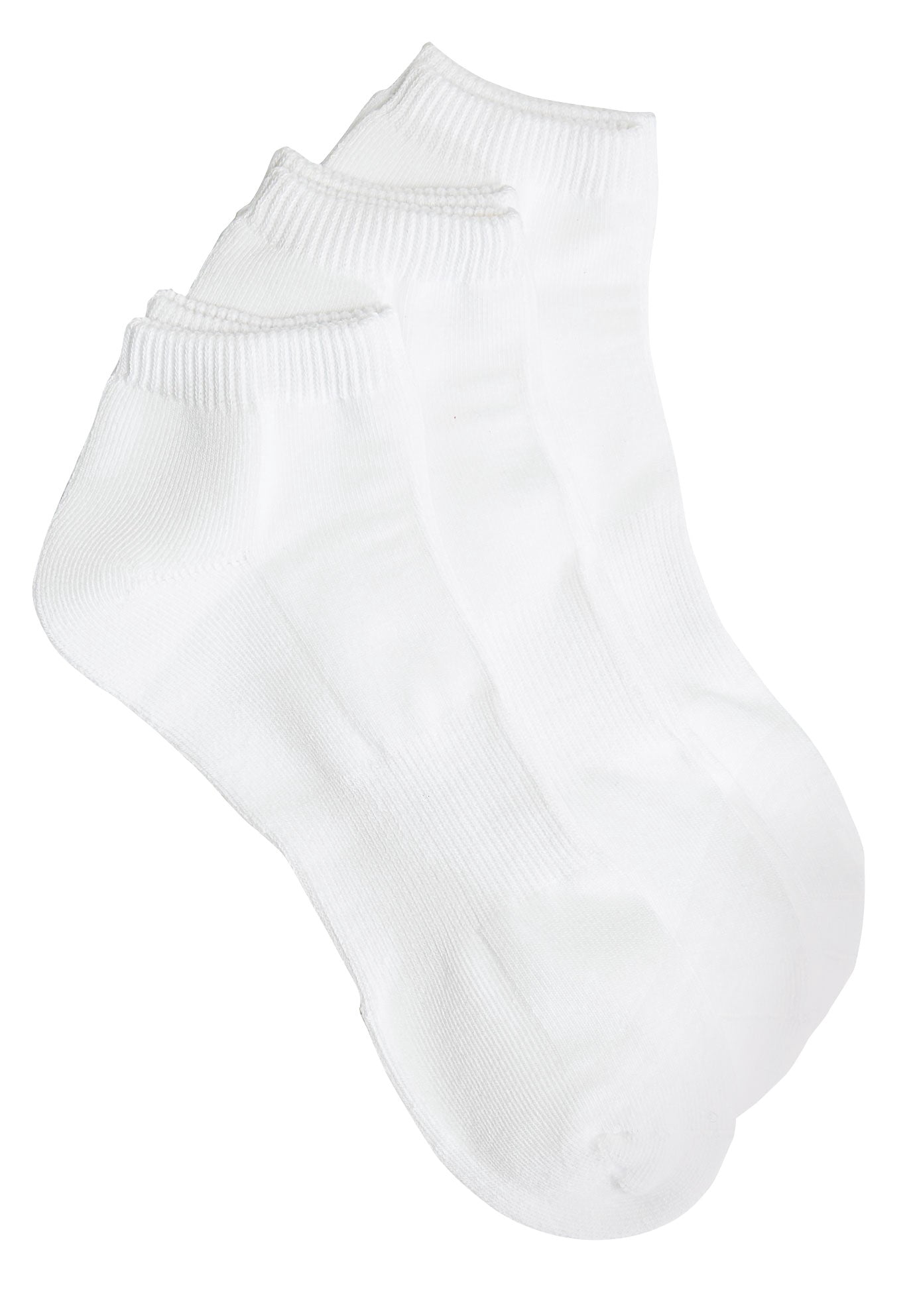 Comfort Choice Women's Plus Size Ankle Socks 3-Pack