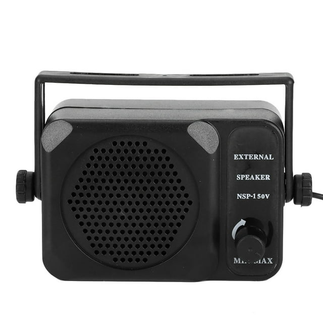 Car Speaker, High Frequency Portable Black External Adjustable Compact NSP-150V Car Intercom Speaker For Automobile