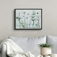 thumbnail image 3 of PixonSign Framed Wall Art Print Vase Flowers on Wood Texture Botanical Wilderness Illustrations Modern Art Farmhouse/Country Relax/Calm Green Cool for Living Room, Bedroom, Office - 12"x16" BLACK, 3 of 6