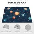 thumbnail image 3 of Honeii Solar System And Planets Print Kitchen Drying Mat Coffee Bar Mat Hide Stain Coffee Maker Mat for Countertops Coffee Pot Dish Drying Mat, 3 of 7