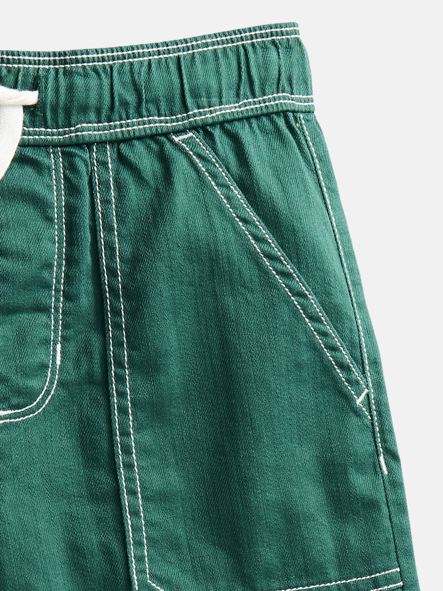Wonder Nation Little Boys' Cotton Twill Shorts, Sizes 4-10
