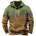 thumbnail image 3 of Sudadera con capucha con estampado vintage para hombre, estilo étnico, estampado 3D, manga larga, informal, para otoño, sudaderas con capucha, jerséis de gran tamaño, 3 of 5