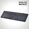 thumbnail image 2 of Teclado Perixx  PERIBOARD-317 LED Letras Grandes 104 Teclas, 2 of 2