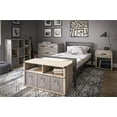 thumbnail image 4 of Little Seeds Nova Bedroom Storage Bench - Grey Oak, 4 of 10