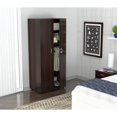 thumbnail image 2 of Inval America Armoire Espresso Deux Portes, 2 of 7