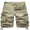 thumbnail image 3 of Shorts Cargo à Fermeture Éclair pour Hommes avec Poches, 3 of 4