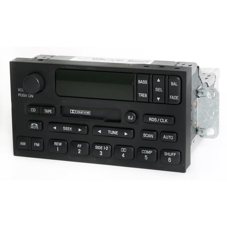 Restored Mercury 1999-2002 Villager AM FM Cassette Receiver Part XF5F-18C870-AD (Refurbished)