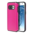 thumbnail image 1 of Samsung Galaxy S7 Hybrid Case With Dots Black TPU Hot Pink Pc, 1 of 4