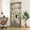 gray, variant on 73.6" Industrial 5-Tier Bookshelf with Doors – Tall Wood and Metal Bookcase Storage Cabinet with Open Shelves, Vintage Display Rack for Living Room, Office or Bedroom, Rustic Brown