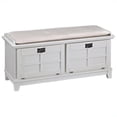 thumbnail image 3 of Homestyles Banc de Rangement en Bois Arts & Crafts en Blanc Cassé, 3 of 20