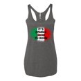 thumbnail image 2 of Wild Bobby, Italian Soccer Its Coming to Rome, Sports, Women Tri-Blend Racerback Tank Top, Premium Heather, Large, 2 of 4