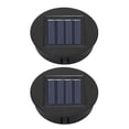thumbnail image 2 of Reemplazo de luces solares Top Led Panel Solar Lantern IP44 impermeable 1.2 V 600 mAh 7lm con interruptor para linternas colgantes al aire libre, 2 of 8