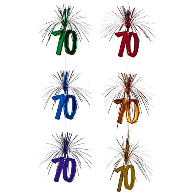 70 Accessoires de Fête Feu d'Artifice (1 Unité) (1/Pkg)