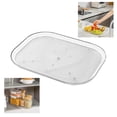 thumbnail image 1 of Nomeni Wine glass racks Square Countertop Condiment Storage Rack For Refrigerator Transparent Rotating Storage Rack Home Rotating Storage Rack For Kitchen Bathroom Bedroom Office, 1 of 7