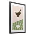 thumbnail image 2 of Stupell Industries Glam Retro Martini Splash Black Framed Print Under Glass, 14 x 20, by Emily Navas, 2 of 7