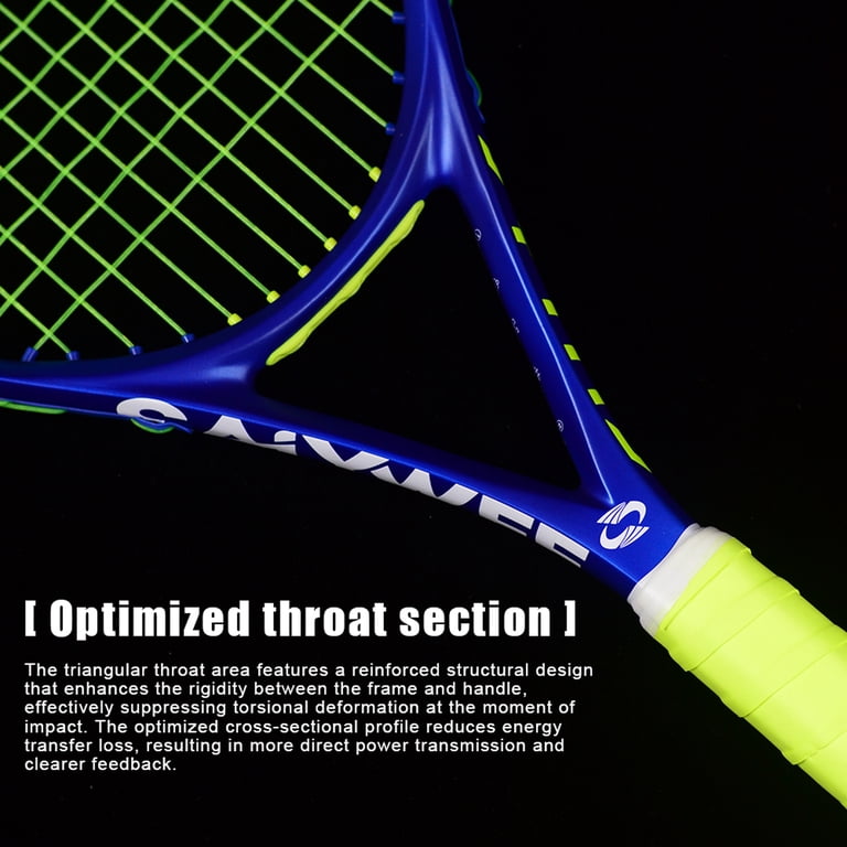 SALYWEE BLUE LEAP Professional Carbon Fiber Adult Tennis Racket