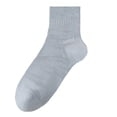 thumbnail image 2 of Nestiefly 1PCS Mens Ankle Athletic Socks Quarter Thin Cotton Running Sports Work Crew Socks 2026 Blue One Size, 2 of 6