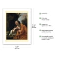 thumbnail image 2 of Saint Mary Magdalene - Vintage Religious Art by Simon Vuet c.1630 - Bamboo Fine Art 290gsm Paper (Unframed) 17x22in, 2 of 4