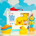thumbnail image 2 of Munchkin Baby's First Bath, Bath Toy Set, Includes Gift Box for Baby Registries and Gifting Bath Gift Set, 2 of 8