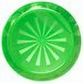 thumbnail image 2 of 1 - Party Essentials 12" Round Tray - Neon Green, 2 of 2