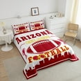 thumbnail image 4 of Erosebridal American Football Bedding Twin Comforter Set,Sport Theme Down Comforter,Ball Game Decor(Arizona),Reversible,Lightweight,2-Piece, 4 of 8