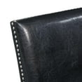 thumbnail image 3 of Belen Kox Picket House Furnishings Pia Faux Leather Counter Height Side Chair Set in Black, 3 of 12