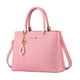 thumbnail image 4 of Bolso de hombro para mujer, de gran capacidad, de piel sintética, informal, a la moda Rosa, 4 of 7