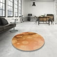 thumbnail image 4 of Ahgly Company Tapis d'Intérieur Lavables en Machine, Rectangle, Zone de Transition Orange, 4' x 6', 4 of 7