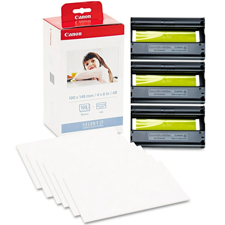 Buy Canon RP-108 2 High Capacity Color Ink Cassette and 108 Sheets