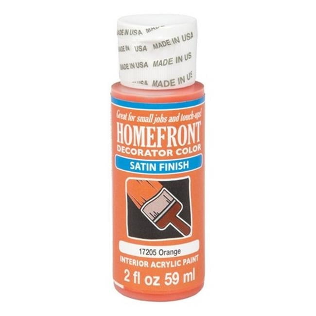 PAINT 2OZ SQZ SAT ORANGE by HOMEFRONT MfrPartNo 17205N