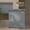 Gray, variant on ZimJAHO Cordless Blackout Roller Shades for Windows, Push Up & Pull Down Spring Loaded Roller Window Shades, Thermal Insulated Linen / Hemp Fabric Blinds, White, 36"W x 72"H
