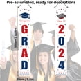 thumbnail image 3 of Graduation Banner,Graduation Backdrop,GRAD Banner Blue Porch Door Sign Welcome Banner for Indoor Outdoor Wall Indoor Outdoor Decor,Graduation Party Decorations,Classroom Decor, 3 of 8