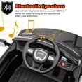 thumbnail image 5 of NEECHIPRO Licensed Dodge Challenger 12V Ride on Car, 3 MPH Electric Car with Remote Control (Black), 5 of 7