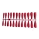 thumbnail image 1 of Minnieouse Uñas postizas mate para niñas, parche de cubierta completa desmontable, decoraciones decoradas, suministros de Color sólido, uñas Arte de uñas Vino rojo TJP1170-Y3-B1, 1 of 6