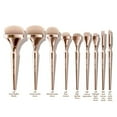 thumbnail image 2 of maskred 9x Soft Makeup Cosmetic Brushes Set Foundation Blush Concealer Powder Brush, 2 of 9
