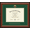 Tartan Green, variant on Bemidji State University Diploma Frame, Document Size 11" x 8.5"
