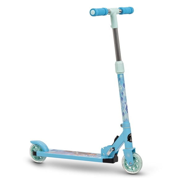 Huffy Disney Frozen Inline Scooter, Ages 5 , Teal, Kids, Girls