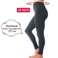thumbnail image 4 of Liwarace Women's Fleece Line Leggings Slimming Velvet Thermal Warmer  Pants Thick Winter, 4 of 15