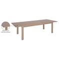 thumbnail image 2 of Meridian Furniture Newport 86.75" / 108" Natural Acacia Wood Outdoor Patio Dining Table, 2 of 12